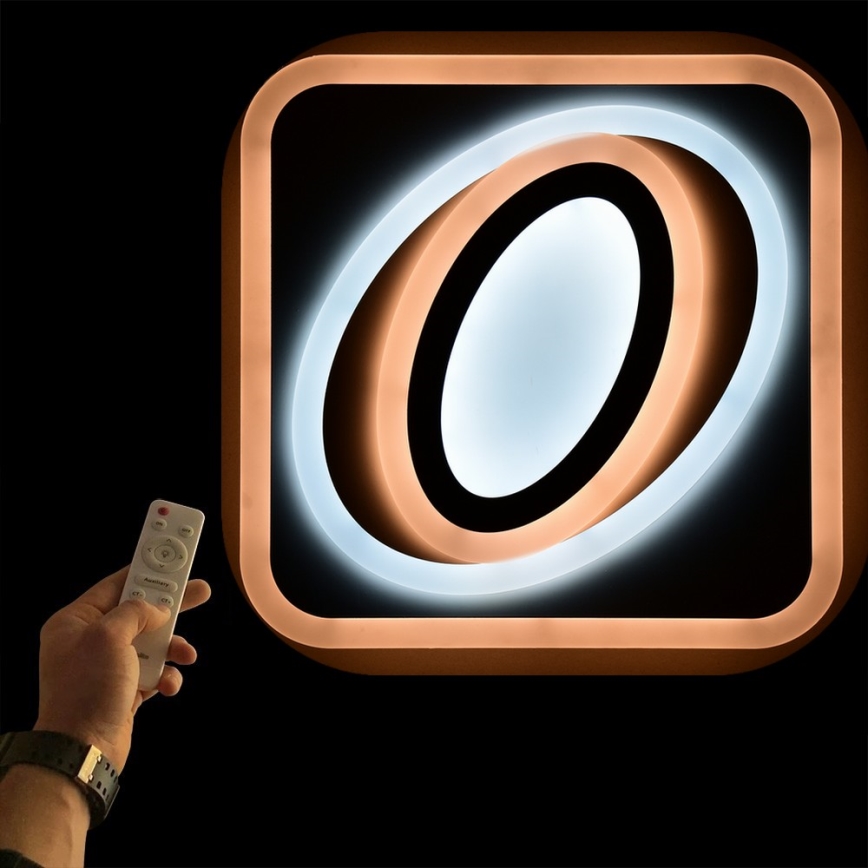 Iluminação de teto LED com regulação GALAXY LED/70W/230V 2700-6500K + controlo remoto