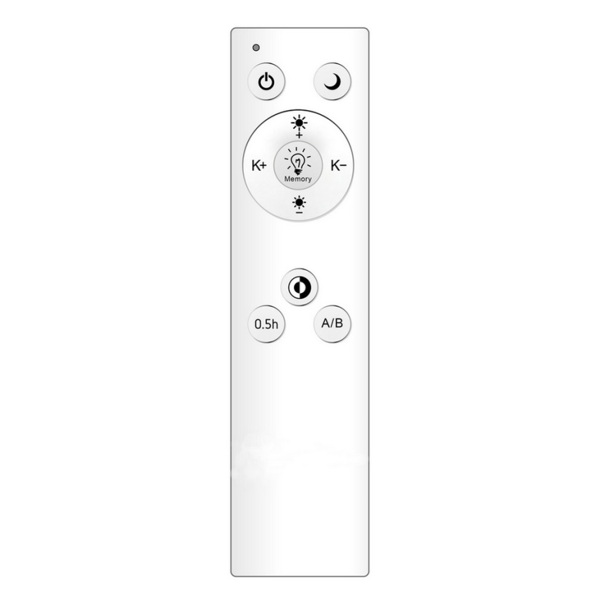 Luminária de teto LED dimmerizável DONUT LED/90W/230V 3000-6500K + controlo remoto