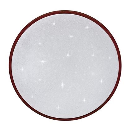 Luminária de teto LED dimmerizável LENA LED/24W/230V 3000-6500K carvalho + controlo remoto