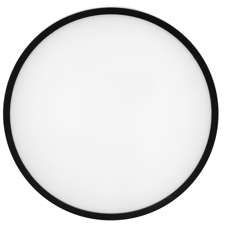 Iluminação de teto exterior LED com sensor MARTIN LED/15W/230V 3000/4000K diâmetro 30 cm IP65 preto