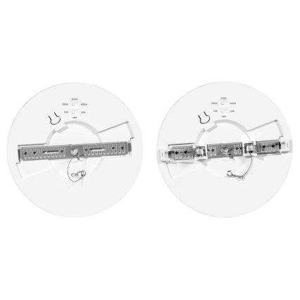 Painel LED com regulação LEXA LED/12/18/24W/230V 3000/4000/6000K diâmetro 30 cm branco