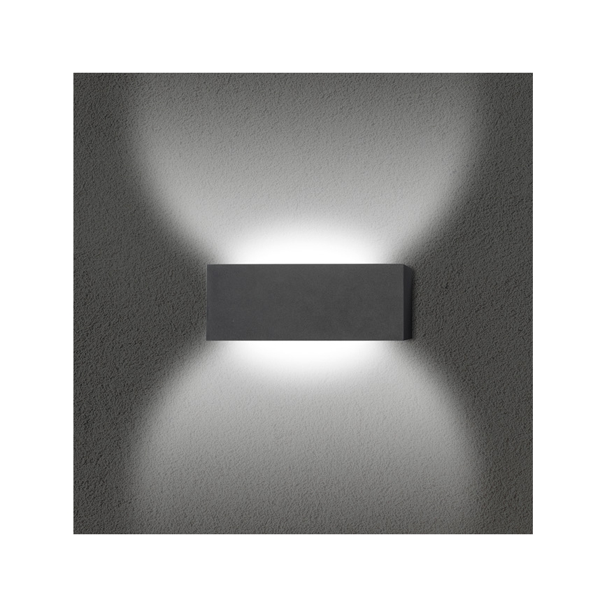 Iluminação de parede exterior LED OSKAR LED/12W/230V 4000K IP54