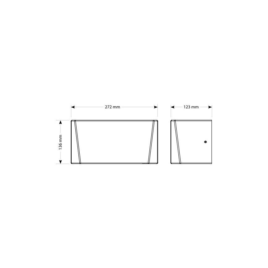 EcoStep 10305 - Secador de mãos R4.1 720W/230V prateado