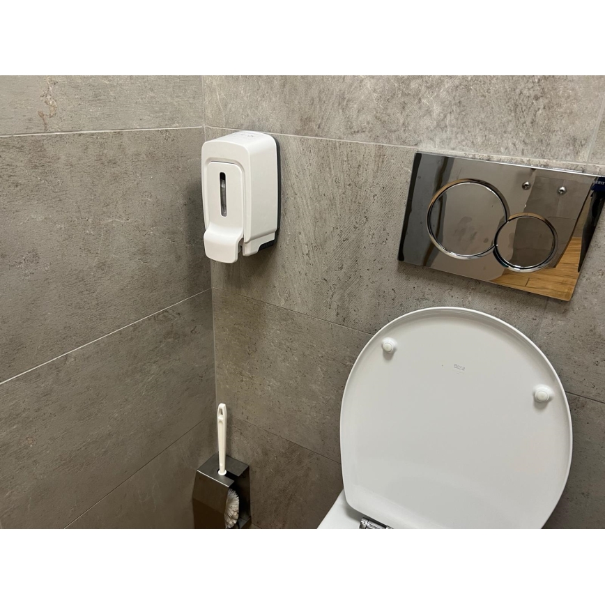 EcoStep 50061 - Dispensador de desinfetante D4 500 ml branco