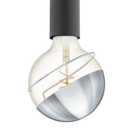 Eglo 11908 -  Tampa esférica decorativa para lâmpada G125 cromado brilhante