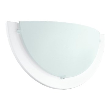 Eglo 181324 - Aplique de parede ICEBERG 1xE27/60W/230V branco
