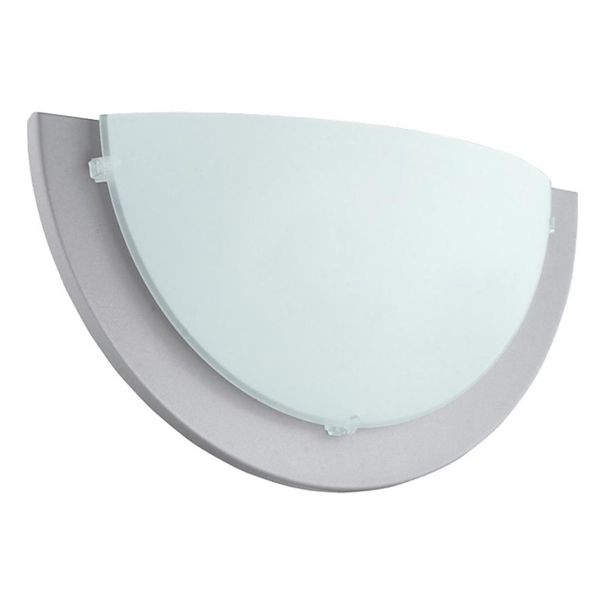 Eglo 181327 - Aplique de parede ICEBERG 1xE27/60W/230V prateado