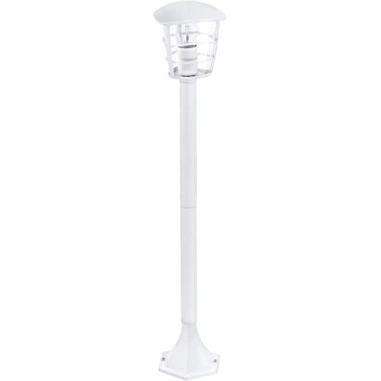 Eglo 18799 - Candeeiro LED de exterior ALORIA 1xE27/8,5W/230V IP44 branco