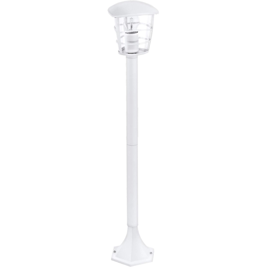 Eglo 18799 - Candeeiro LED de exterior ALORIA 1xE27/8,5W/230V IP44 branco