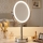 Eglo 201598 - Espelho de maquilhagem com iluminação LED LED/4W/4xAA IP65 cromado brilhante