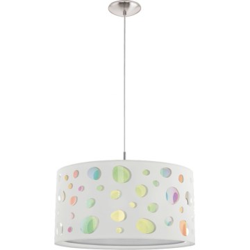 Eglo 202528 - Lustre infantil suspenso por cabo MONEDA 1xE27/60W/230V