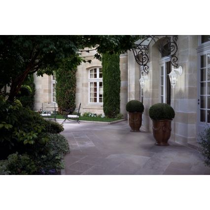 EGLO - Iluminação de parede exterior 1xE27/60W/230V IP44 branca