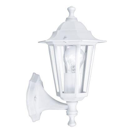 EGLO - Luz de parede de exterior 5 1xE27/60W branco