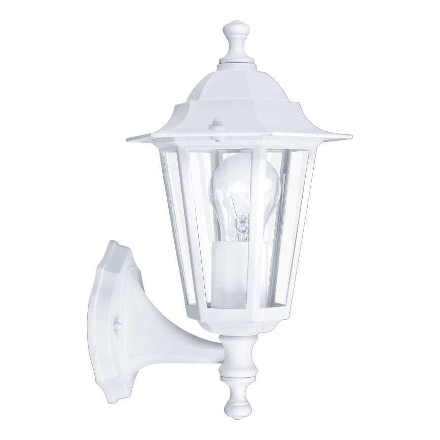 EGLO - Luz de parede de exterior 5 1xE27/60W branco