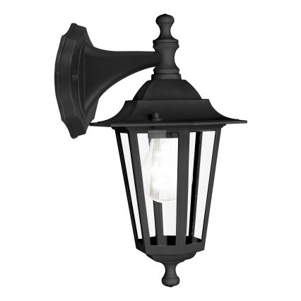 EGLO - Luz de parede de exterior 4 1xE27/60W preto antigo