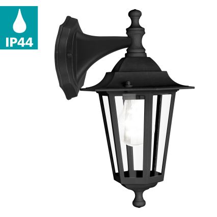 EGLO - Luz de parede de exterior 4 1xE27/60W preto antigo