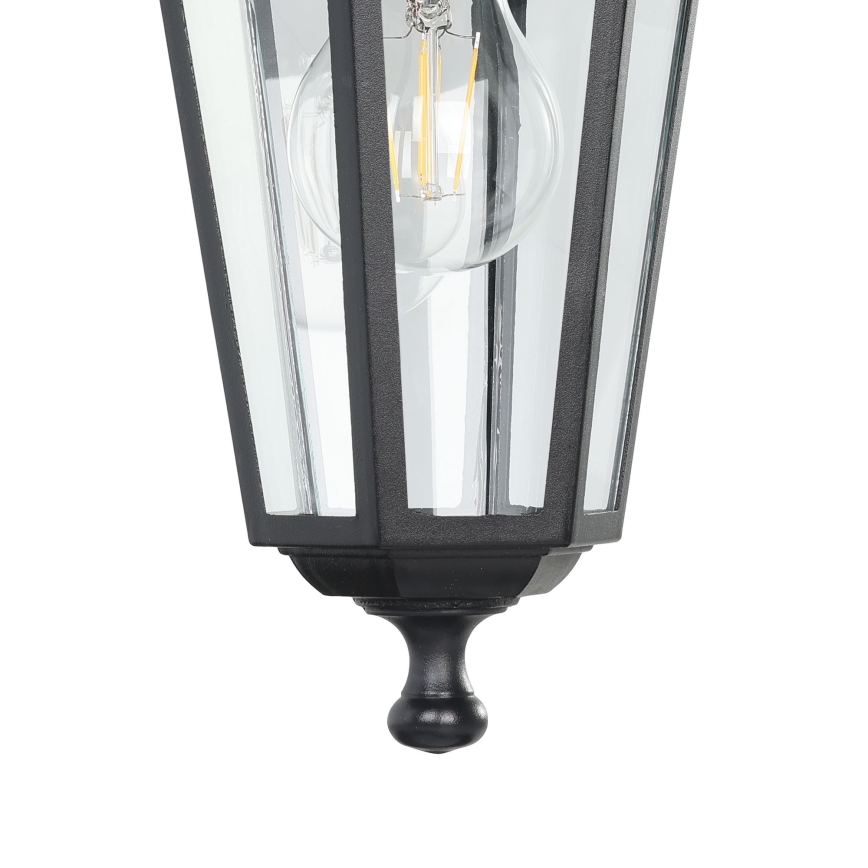 EGLO - Luz de parede de exterior 4 1xE27/60W preto antigo