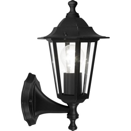 EGLO - Luz de parede de exterior 4 1xE27/60W preto antigo