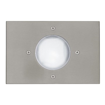 EGLO 27181 - Luz de garagem de exterior RIGA 3 1xE14/11W/230V branco