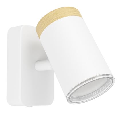 Eglo - Spot de parede para casa de banho 1xGU10/3W/230V IP44 branco/bege