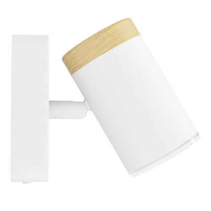Eglo - Spot de parede para casa de banho 1xGU10/3W/230V IP44 branco/bege