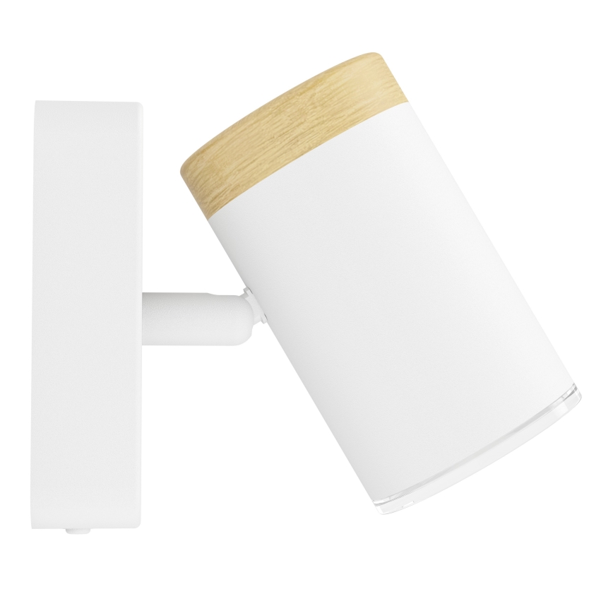 Eglo - Spot de parede para casa de banho 1xGU10/3W/230V IP44 branco/bege