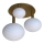Eglo 300498 - Lustre de tecto ERCALTO 3xE27/25W/230V dourado