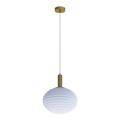Eglo 300499 - Lustre suspenso com cabo ERCALTO 1xE27/25W/230V dourado