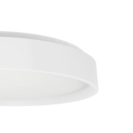 Eglo 300686 - Candeeiro de tecto LED RGBW dimerizável MASSIGNANO-Z LED/18,5W/230V 2700-6500K diâmetro 40 cm branco + comando remoto