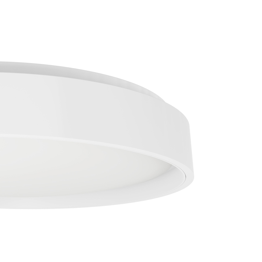 Eglo 300686 - Candeeiro de tecto LED RGBW dimerizável MASSIGNANO-Z LED/18,5W/230V 2700-6500K diâmetro 40 cm branco + comando remoto