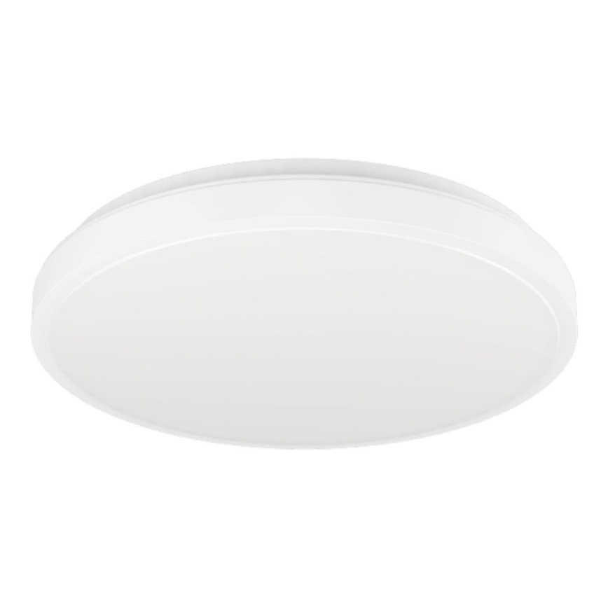 Eglo 300689 - Candeeiro de tecto LED RGBW dimerizável MONTARELLINO-Z LED/18,5W/230V 2700-6500K Ø 38,7 cm branco + comando remoto