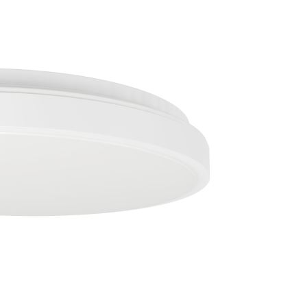 Eglo 300689 - Candeeiro de tecto LED RGBW dimerizável MONTARELLINO-Z LED/18,5W/230V 2700-6500K Ø 38,7 cm branco + comando remoto
