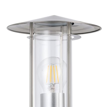 EGLO - Aplique de parede externo com sensor 1xE27/60W/230V IP44