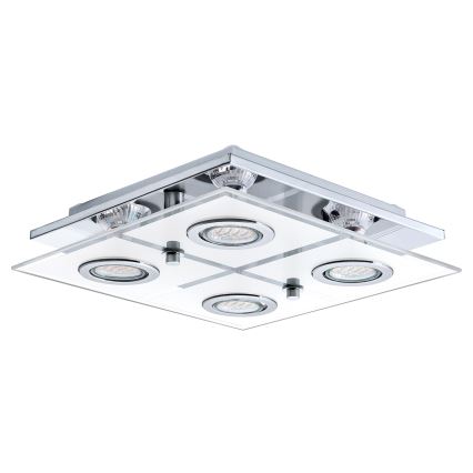 EGLO - Luz de teto LED 4xGU10/3W/230V