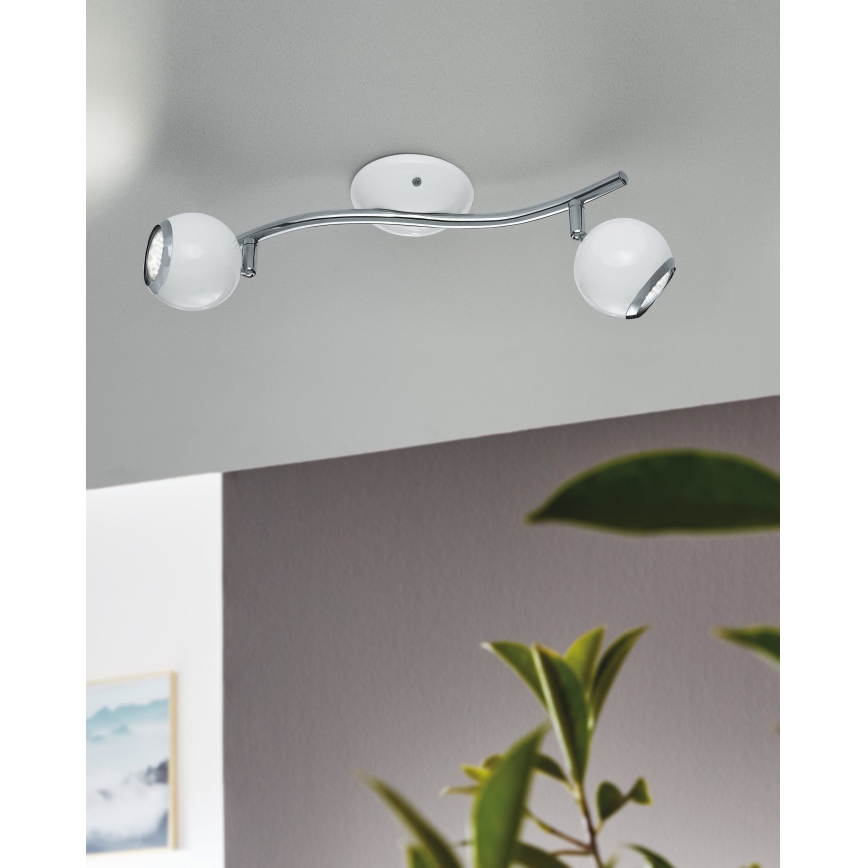 EGLO - Foco LED 2xGU10/3W LED