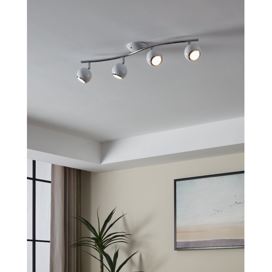 EGLO 31004 - Candeeiro com focos LED BIMEDA 4xGU10/3W LED