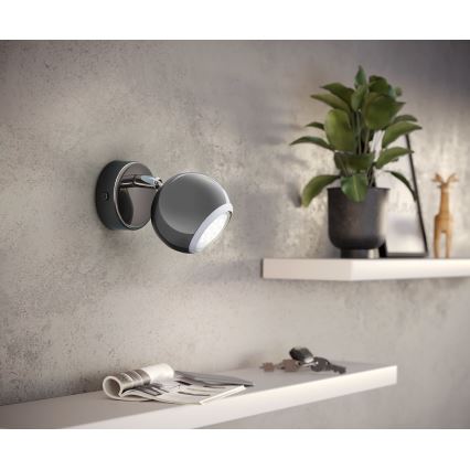 Eglo - Luminária de LED embutida 1xGU10/3W/230V