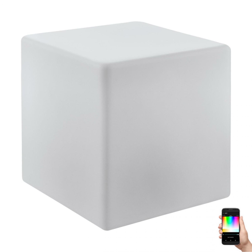 Eglo 31053 - Candeeiro de exterior LED RGBW regulável 1xE27/9W/230V 30 cm IP65