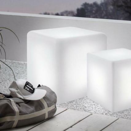 Eglo 31054 - Candeeiro de exterior LED RGBW regulável 1xE27/9W/230V 40 cm IP65