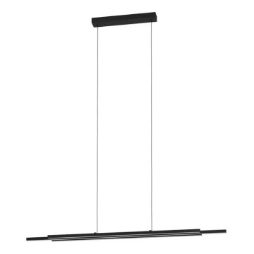 Eglo 31232 - Candelabro suspenso LED CANNIGIONA LED/20,3W/230V preto