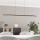Eglo 31232 - Candelabro suspenso LED CANNIGIONA LED/20,3W/230V preto