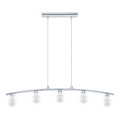 Eglo 31424 - Lustre ROSARNO suspenso com cabo 5xG9/33W/230V