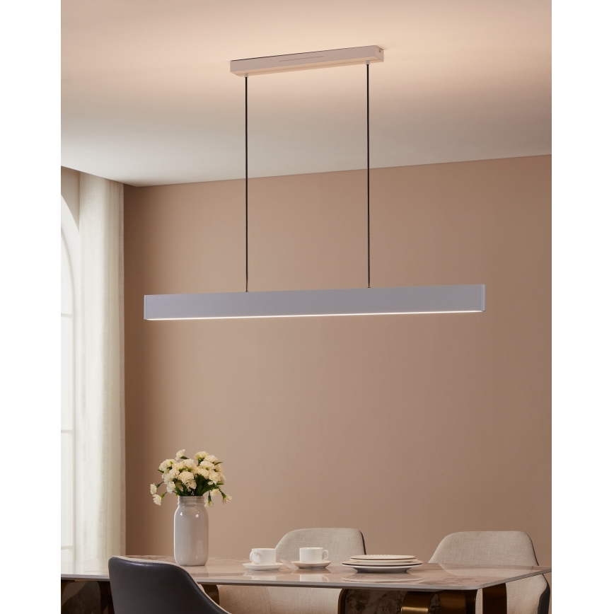 Eglo 31436 - Candeeiro suspenso LED RGBW com regulação ANDREAS-Z LED/38W/230V 2700-6500K branco