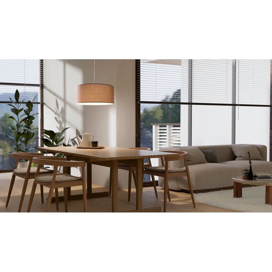 Eglo - Candeeiro suspenso com cabo 1xE27/60W/230V