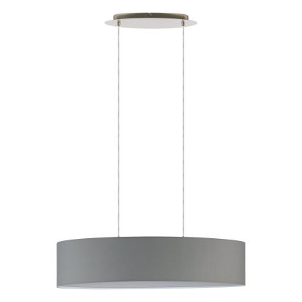 Eglo - Candeeiro suspenso com cabo 2xE27/60W/230V