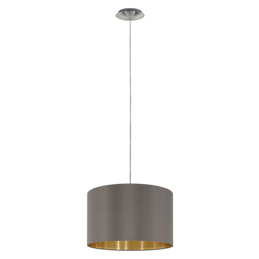 Eglo - Candeeiro suspenso com cabo 1xE27/60W/230V