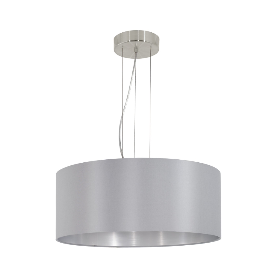 Eglo 31606 - Lustre suspenso por cabo MASERLO 3xE27/60W/230V