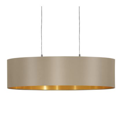 Eglo - Candeeiro suspenso com cabo 2xE27/60W/230V