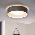 Eglo 31623 - Candeeiro de tecto LED MASERLO LED/16W/230V 3000K Ø 40,5 cm cinzento/prateado
