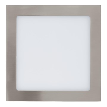 Eglo 31678 - Luminária LED embutida FUEVA 1 1xLED/18W/230V 22,5x22,5 cm